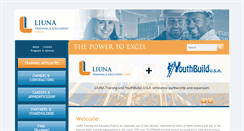 Desktop Screenshot of liunatraining.org