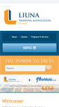 Mobile Screenshot of liunatraining.org